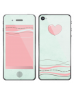 Виниловая наклейка Романтика (heart)  для iPhone 4 | 4S