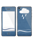 Виниловая наклейка Романтика (облако) для iPhone 4 | 4S