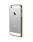 Металлический бампер Cross для iPhone 5 | 5S коричневый