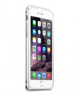Бампер Melkco для Apple iPhone 6 Q Arc Aluminum серебристый (APIP6FALQASRME)