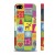 Чехол QCase Happy NY для iPhone 5 | 5S (пластиковый чехол, защитная пленка, заставка)