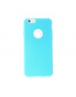 Накладка силиконовая для Apple iPhone 6 | 6S сеточка голубой
