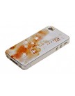 Чехол Flower Orange для iPhone 4s | 4