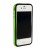 Бампер для iPhone 4s | iPhone 4 черный с зеленой полосой