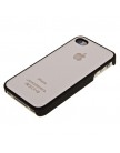 Чехол металлический APPLE для iPhone 4/ iPhone 4s серебряный