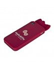 Чехол силиконовый Hello Kitty для iPhone 4s | iPhone 4 бантики бордовый