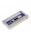 Чехол силиконовый для iPhone 4 | 4S кассета белый