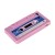 Чехол силиконовый для iPhone 4 | 4S кассета розовый
