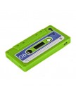 Чехол силиконовый для iPhone 4 | 4S кассета зеленый