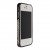 Бампер металлический для iPhone 4s | iPhone 4 со стразами черный