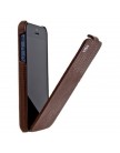 Чехол HOCO для iPhone 5 - HOCO Lizard pattern Leather Case Brown