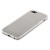 Чехол силиконовый TPU для iPhone 5 белый с двумя белыми полосами в упаковке