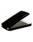 Чехол Borofone для iPhone 5 - Borofone Shark flip Leather Case Black (НУБУК)
