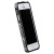 Бампер металлический для iPhone 5 | 5S черный со стразами