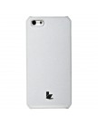 Накладка Jisoncase для iPhone 5 цвет белый JS-IP5-001