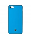Накладка Jisoncase для iPhone 5 цвет голубой JS-IP5-001