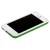 Бампер для iPhone 5 белый с зеленой полосой