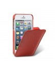 Чехол Melkco для iPhone 5 Leather Case Jacka Type (Crocodile Print Pattern - Red)