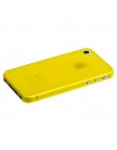 Накладка супертонкая для iPhone 4 |iPhone 4S желтая