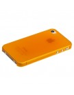 Накладка супертонкая Sotomore для iPhone 4s | 4 оранжевая