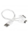 USB кабель 4 в 1 на micro USB и Apple iPad (все)/ iPhone (все)/ iPod (все)/ Samsung Galaxy Tab