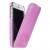 Чехол Melkco для iPhone 5 Leather Case Jacka Type (Carbon Fiber Pattern - Pink)