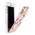 Чехол откидной Fashion Оранжевые цветы на белом фоне для iPhone 5