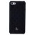Накладка Jisoncase для iPhone 5 | 5S натуральная кожа со стеганным узором черная JS-IP5-001D