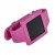 Чехол силиконовый для iPod nano 6 браслет с металлической застежкой розовый