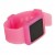 Чехол силиконовый для iPod nano 6 в виде браслета розовый