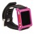 Чехол LunaTik для iPod nano 6 в виде браслета черный ремешок розовый корпус