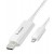 USB кабель светящийся i-Mee для iPad 5 | 4 | mini | iPhone 5 | 5S разъем Lightn - i-Mee Beating Stream Lightning Cable - White