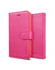 Чехол SGP для iPhone 5 - SGP Leather Wallet Case illuzion Mandarine Rosa SGP09530