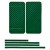 Наклейка карбон для iPhone 4s | 4 зеленая на переднюю, заднюю и боковые части