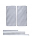 Наклейка карбон для iPhone 4s | iPhone 4 серебристая на переднюю, заднюю и боковые части
