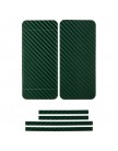 Наклейка карбон для iPhone 5 зеленая на переднюю, заднюю и боковые части