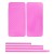 Наклейка карбон для iPhone 4s| 4 розовая на переднюю, заднюю и боковые части