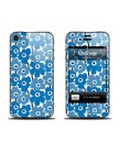 Виниловая наклейка для iPhone 4 | 4S Маримекко (Blue)