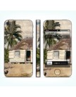 Виниловая наклейка для iPhone 4|4S Native Huts, Nassau