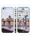Виниловая наклейка для iPhone 5 View of Rome: The Bridge and Castel Saint Angelo