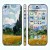 Виниловая наклейка для iPhone 5 Wheat Field with Cypresses