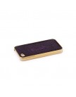 Чехол для iPhone 4 крокодил на фиолетовой коже MiTian