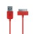 USB кабель для The new iPad 3 | iPad 2 | iPad | iPhone 4s | 3G | 3Gs | iPod красный