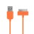 USB кабель для The new iPad 3 | iPad 2 | iPad | iPhone 4s | 3G | 3Gs | iPod оранжевый