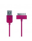 USB кабель для The new iPad 3 | iPad 2 | iPad | iPhone 4s | 3G | 3Gs | iPod сиреневый