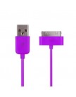USB кабель для The new iPad 3 | iPad 2 | iPad | iPhone 4s | 3G | 3Gs | iPod фиолетовый