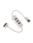 USB-кабель+HUB для The new iPad 3 | iPad 2 | iPad | iPhone 4s | 3G | 3Gs | iPod черный и белый