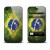 Виниловая наклейка для iPhone 4 | 4S Flag Brazil
