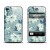 Виниловая наклейка для iPhone 4 | 4S FlowersBlue