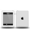 Виниловая наклейка для iPad Carbon White